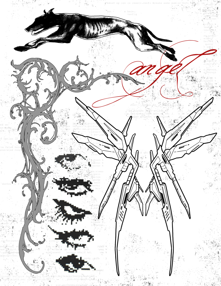 Flash tattoo design